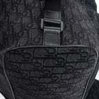 Backpack Safari Backpack Black Oblique Jacquard Canvas