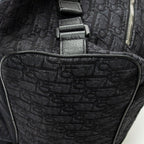 Backpack Safari Backpack Black Oblique Jacquard Canvas