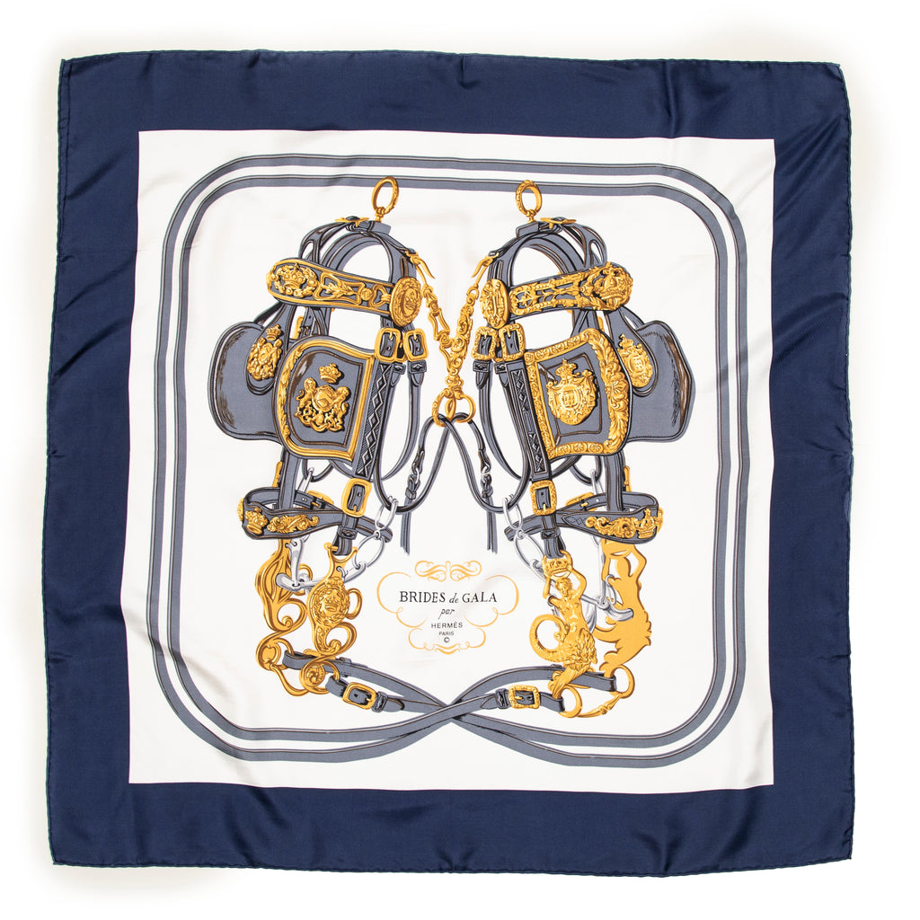 Scarf Scarf Navy Blue 100% Twill Silk