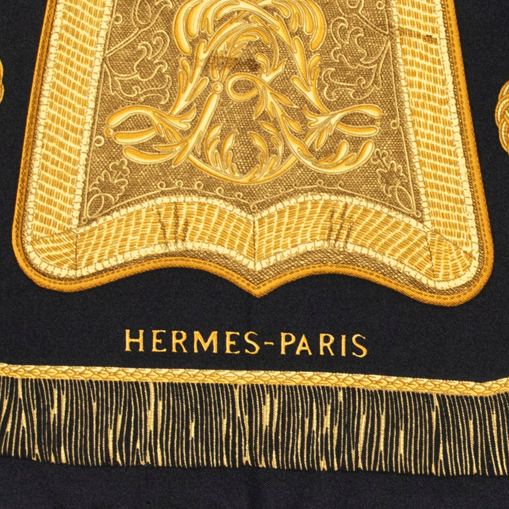 Scarf Scarf Black 100% Twill Silk