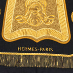 Scarf Scarf Black 100% Twill Silk