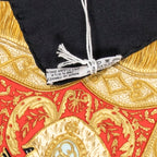 Scarf Scarf Black 100% Twill Silk