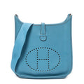 Bandolera Evelyne I GM Cuero Togo Azul Jean