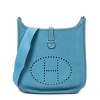 Bandolera Evelyne I GM Cuero Togo Azul Jean
