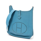 Bandolera Evelyne I GM Cuero Togo Azul Jean