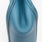 Bandolera Evelyne I GM Cuero Togo Azul Jean