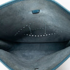Bandolera Evelyne I GM Cuero Togo Azul Jean