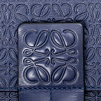 Shoulder Bag Anagram Avenue Crossbody Blue Anagram Embossed Leather