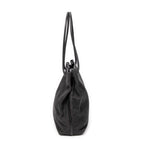 Shoulder Bag Gifford Tote Black Monogrammed Denim Canvas