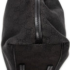Shoulder Bag Gifford Tote Black Monogrammed Denim Canvas