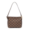 Handbag Trousse Make Up Pouch Brown Damier Ebene