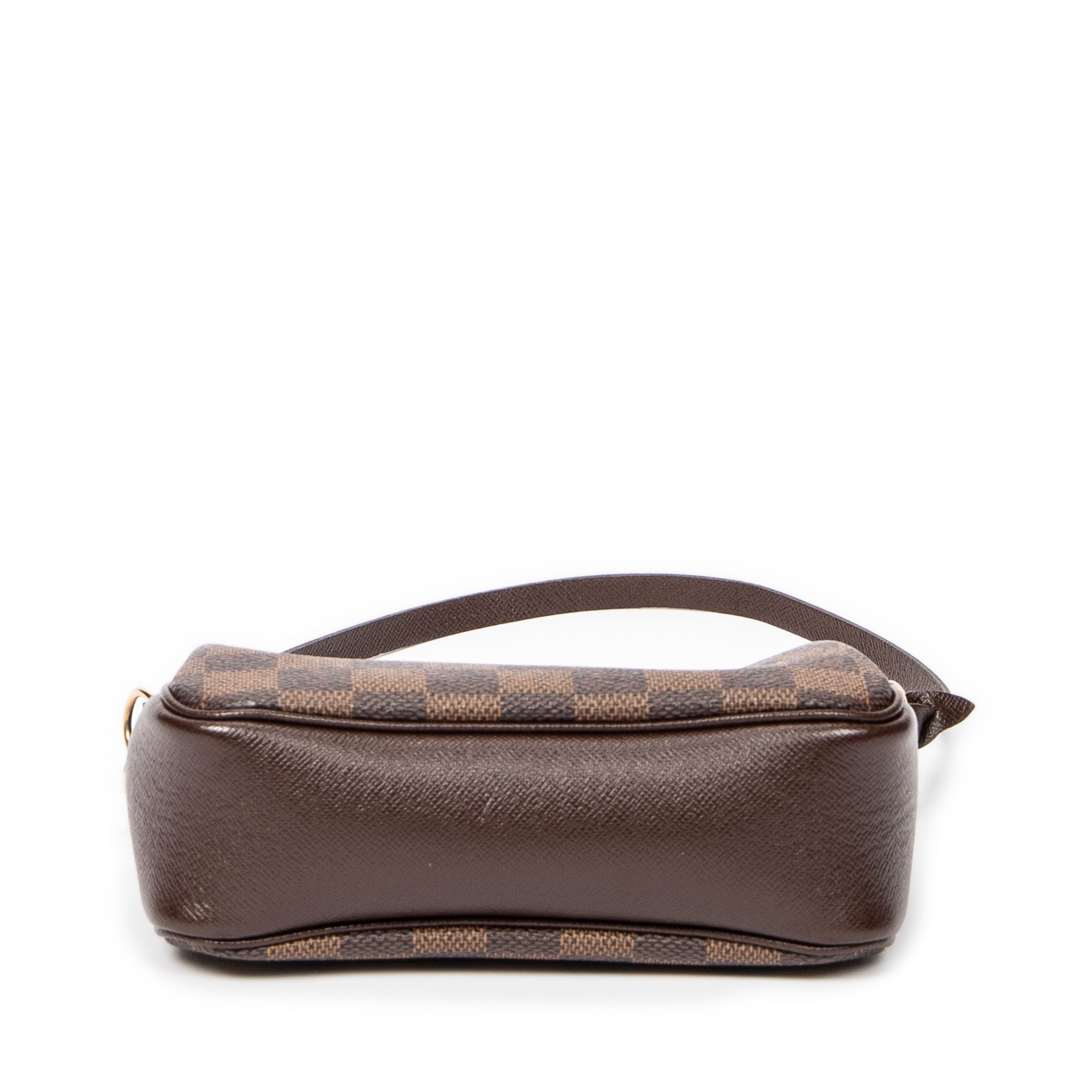 Handbag Trousse Make Up Pouch Brown Damier Ebene
