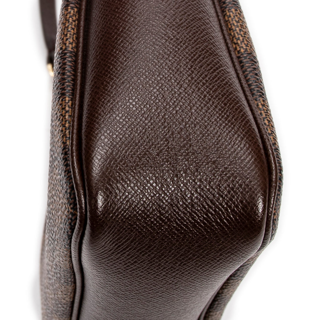 Handbag Trousse Make Up Pouch Brown Damier Ebene