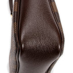 Handbag Trousse Make Up Pouch Brown Damier Ebene