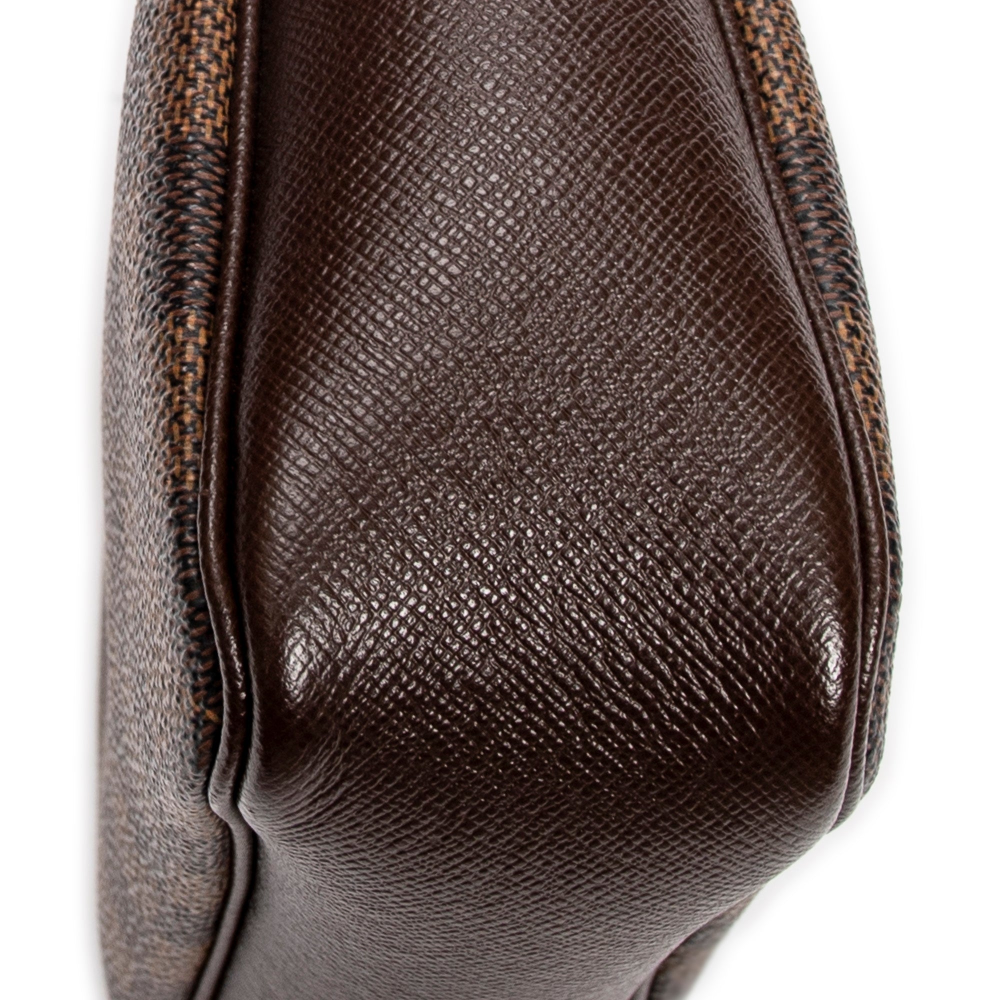 Handbag Trousse Make Up Pouch Brown Damier Ebene