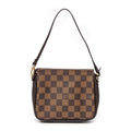 Handbag Trousse Make Up Pouch Brown Damier Ebene