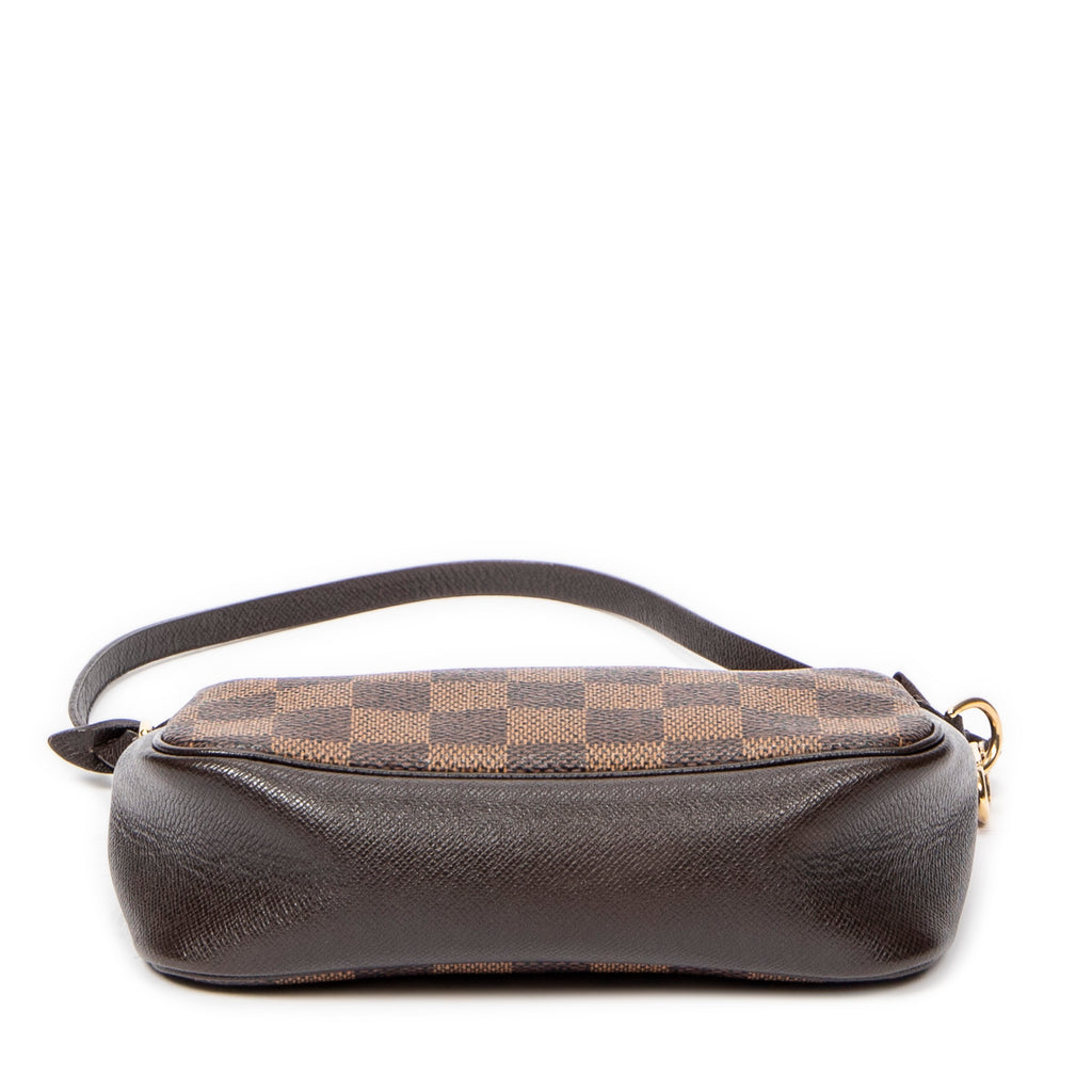 Handbag Trousse Make Up Pouch Brown Damier Ebene