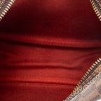 Handbag Trousse Make Up Pouch Brown Damier Ebene