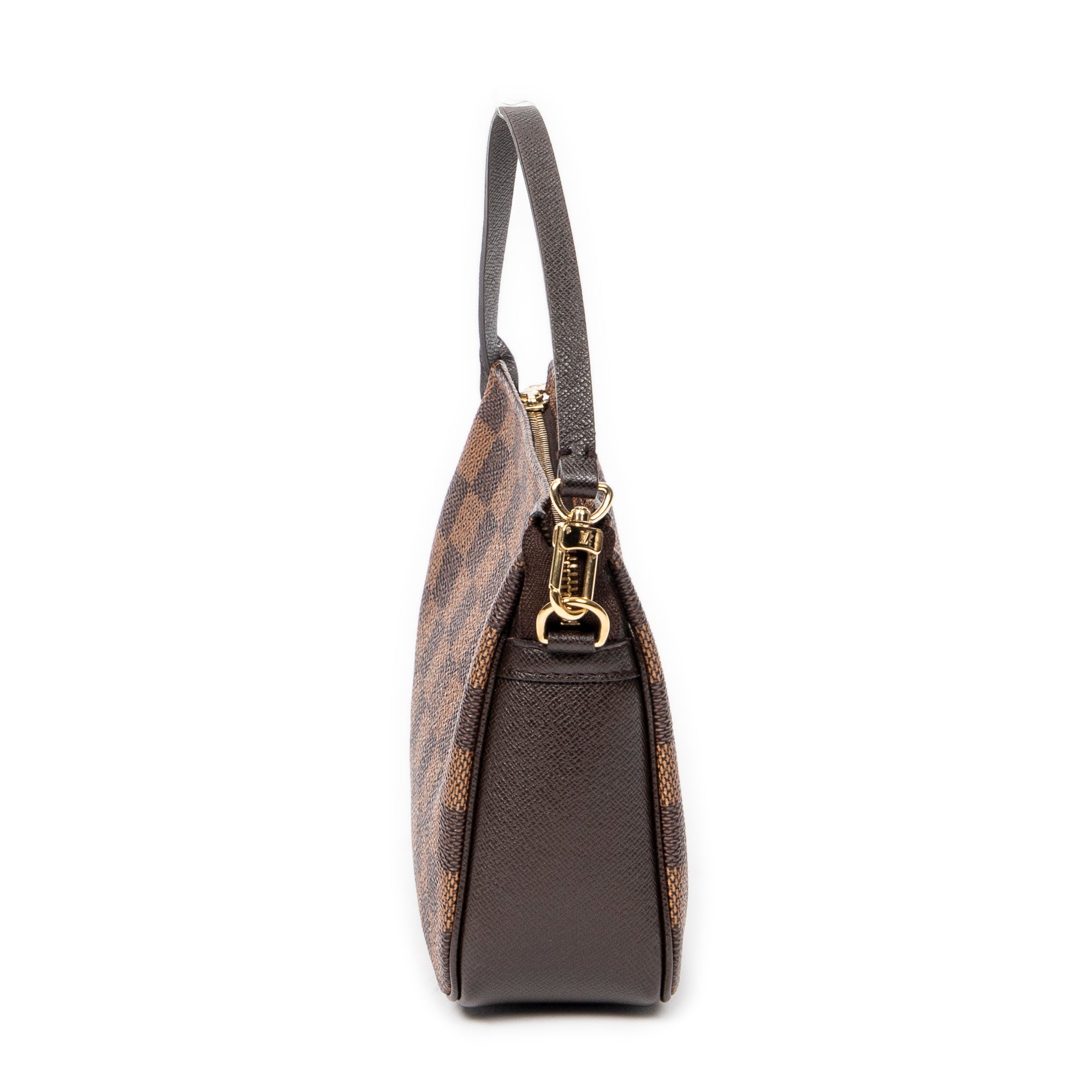 Handbag Trousse Make Up Pouch Brown Damier Ebene