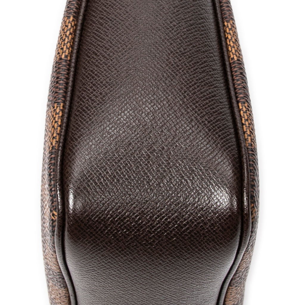 Handbag Trousse Make Up Pouch Brown Damier Ebene