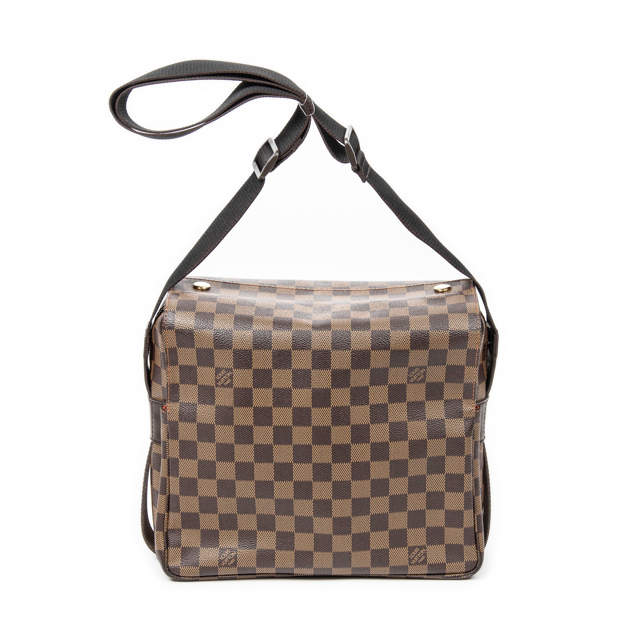 Shoulder Bag Naviglio Brown Damier Ebene