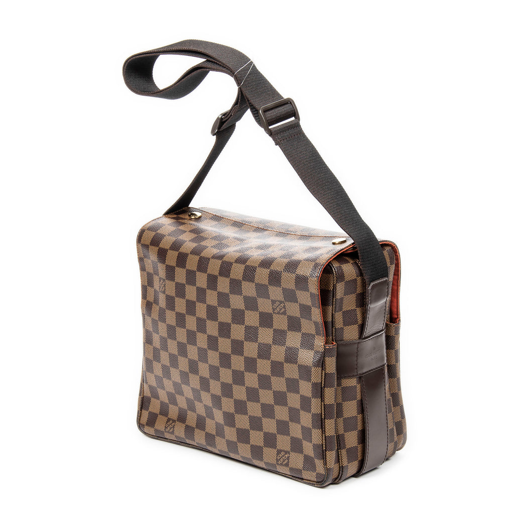 Shoulder Bag Naviglio Brown Damier Ebene