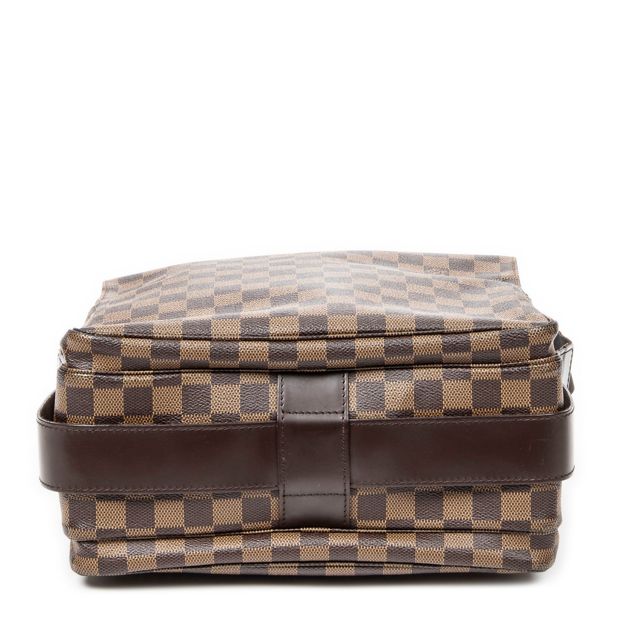 Shoulder Bag Naviglio Brown Damier Ebene