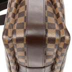 Shoulder Bag Naviglio Brown Damier Ebene