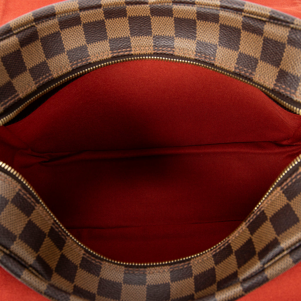 Shoulder Bag Naviglio Brown Damier Ebene