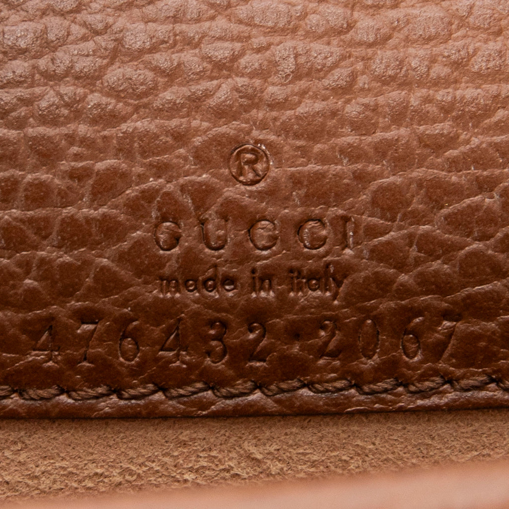 Shoulder Bag Mini Dionysus Chain Crossbody Tan Monogrammed Denim Canvas