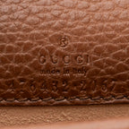 Shoulder Bag Mini Dionysus Chain Crossbody Tan Monogrammed Denim Canvas