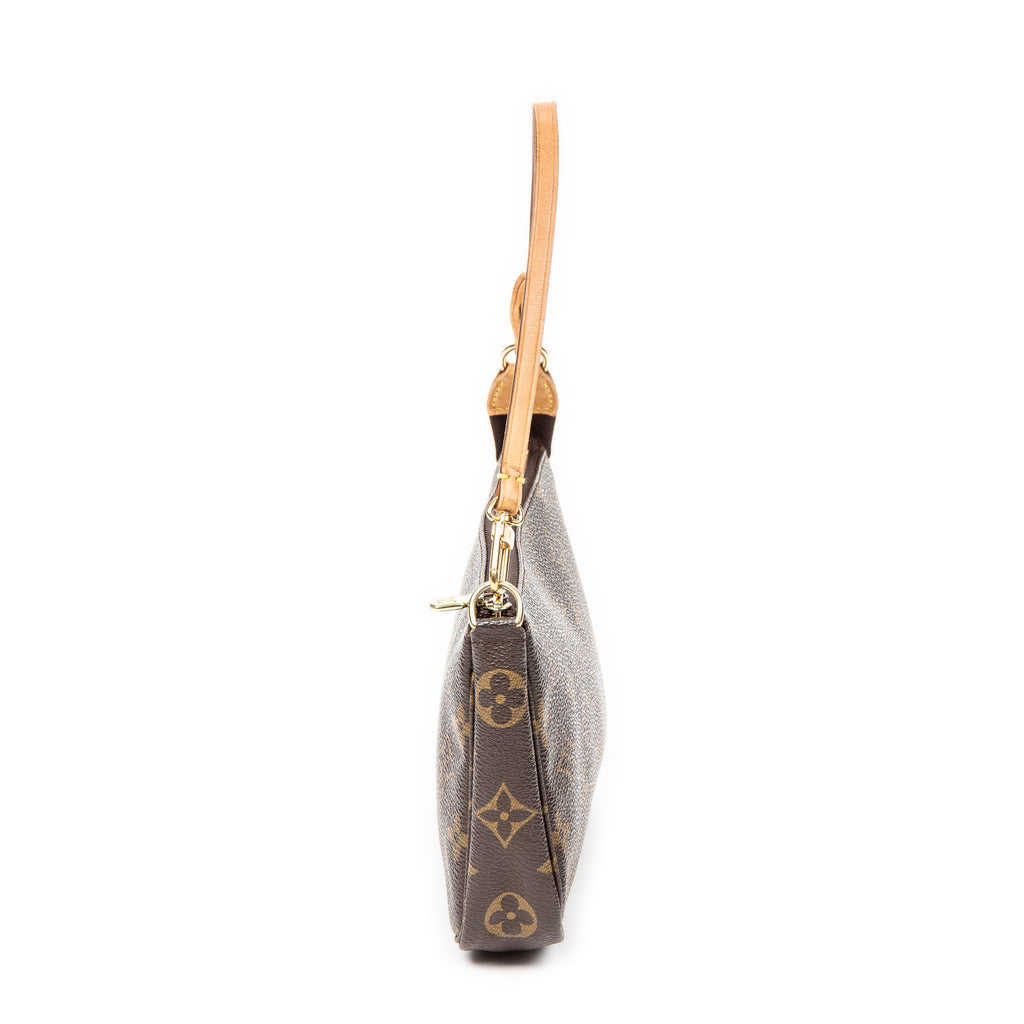 Handbag Accessory Pouch Brown Monogram Canvas