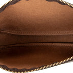 Handbag Accessory Pouch Brown Monogram Canvas