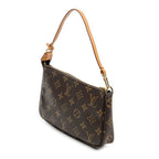 Handbag Accessory Pouch Brown Monogram Canvas