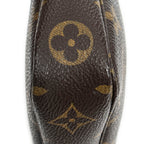 Handbag Accessory Pouch Brown Monogram Canvas