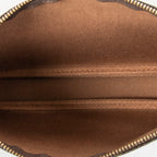 Handbag Accessory Pouch Brown Monogram Canvas