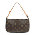Handbag Accessory Pouch Brown Monogram Canvas