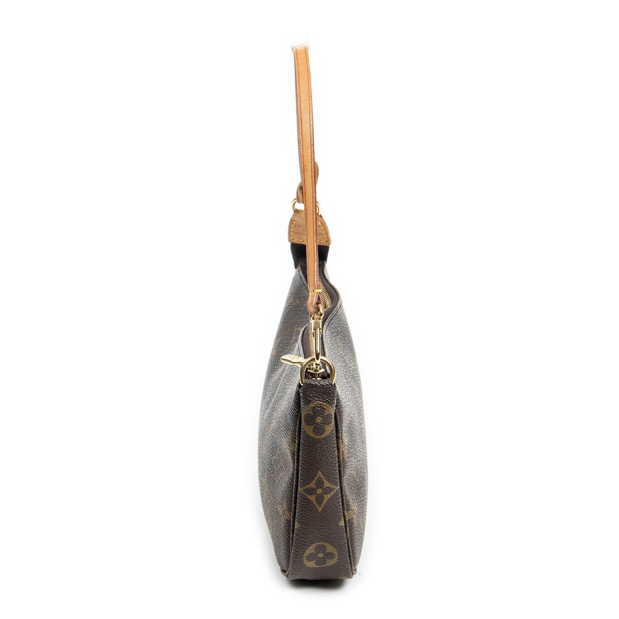 Handbag Accessory Pouch Brown Monogram Canvas
