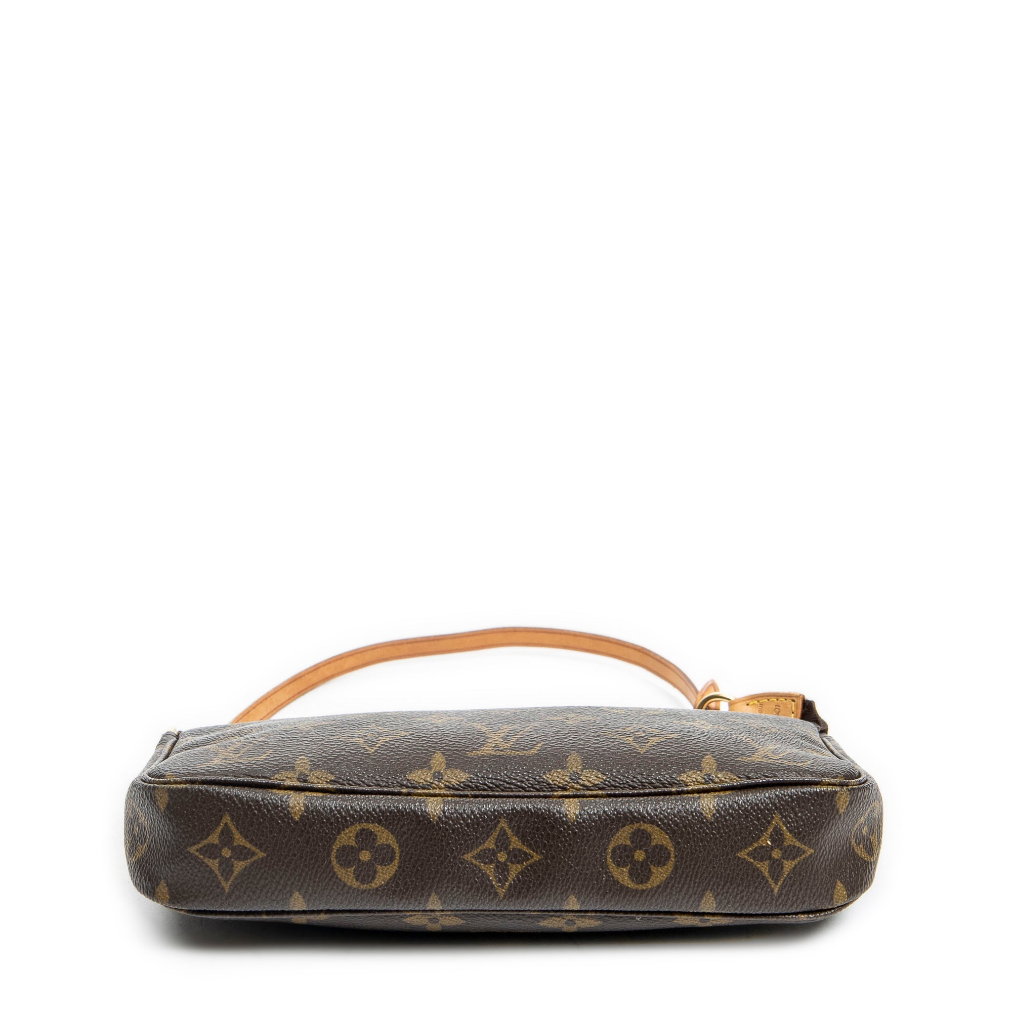 Handbag Accessory Pouch Brown Monogram Canvas