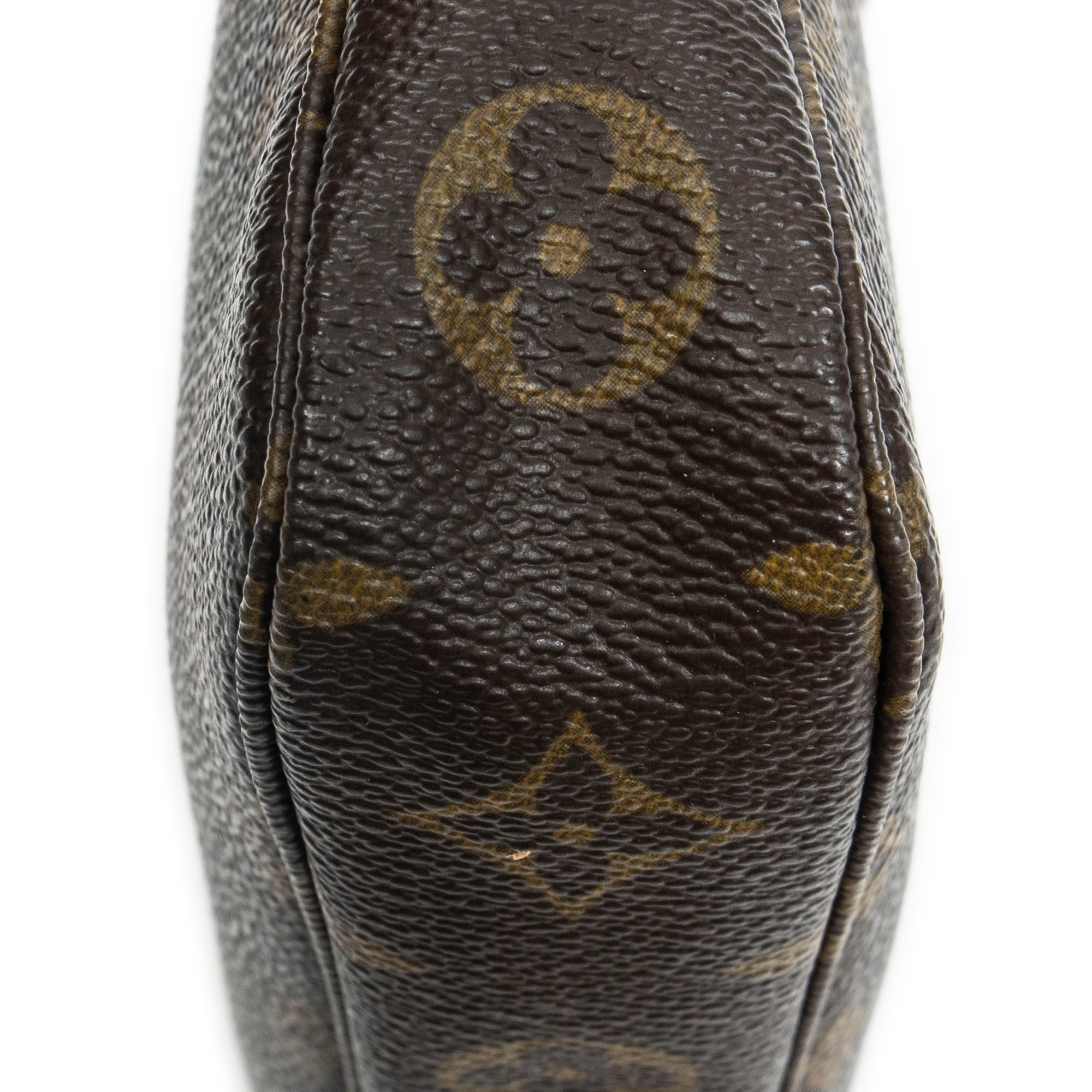 Handbag Accessory Pouch Brown Monogram Canvas