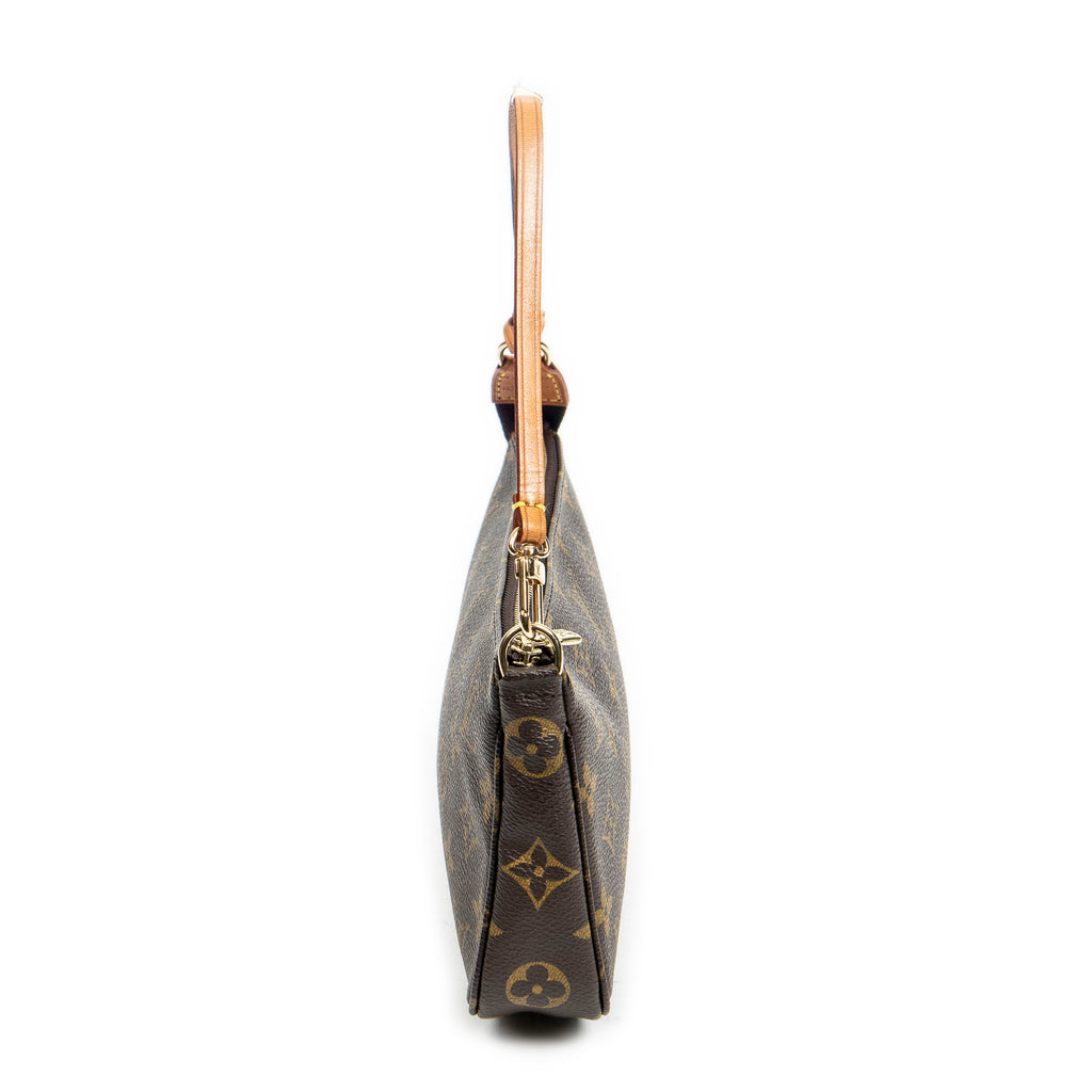 Handbag Accessory Pouch Brown Monogram Canvas