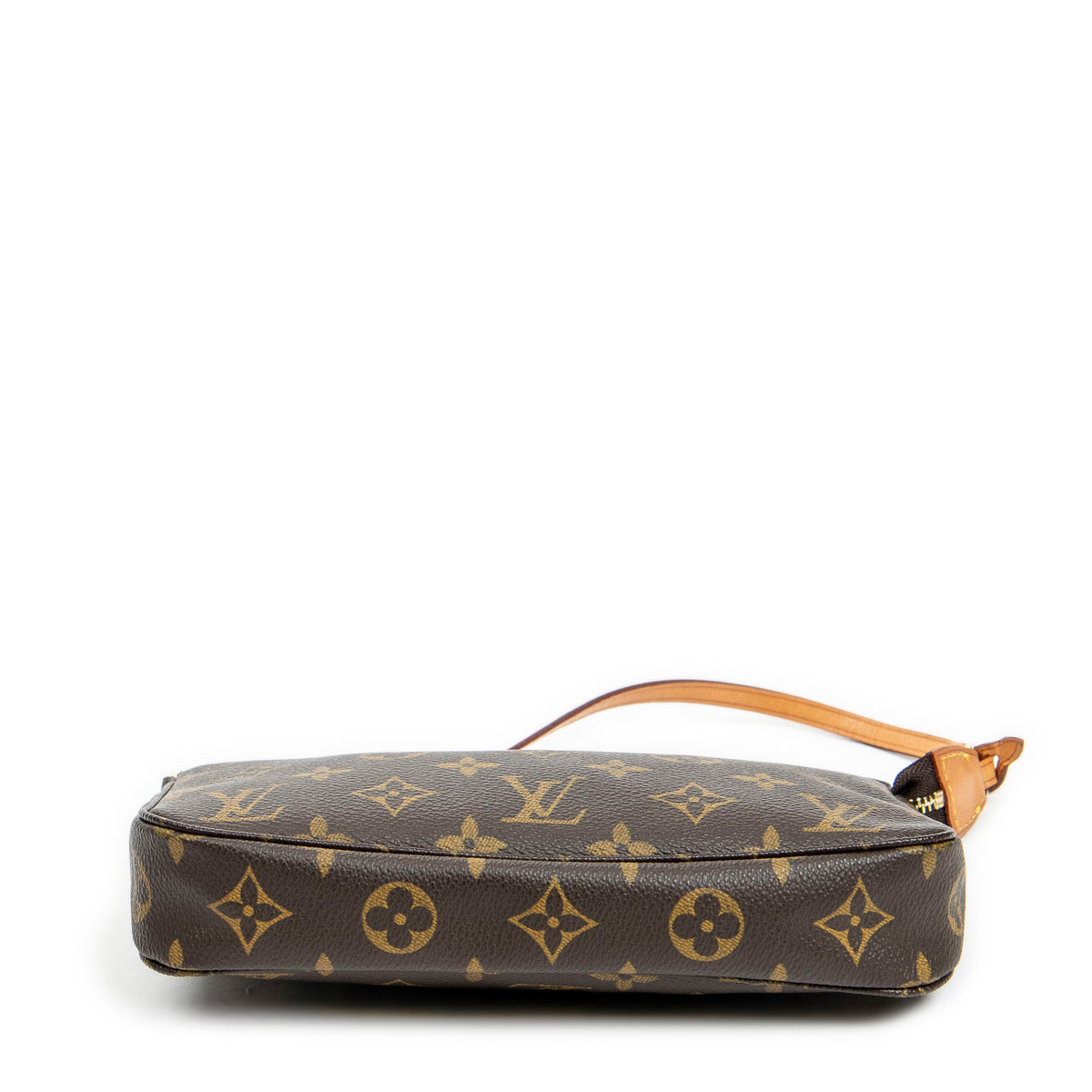 Handbag Accessory Pouch Brown Monogram Canvas