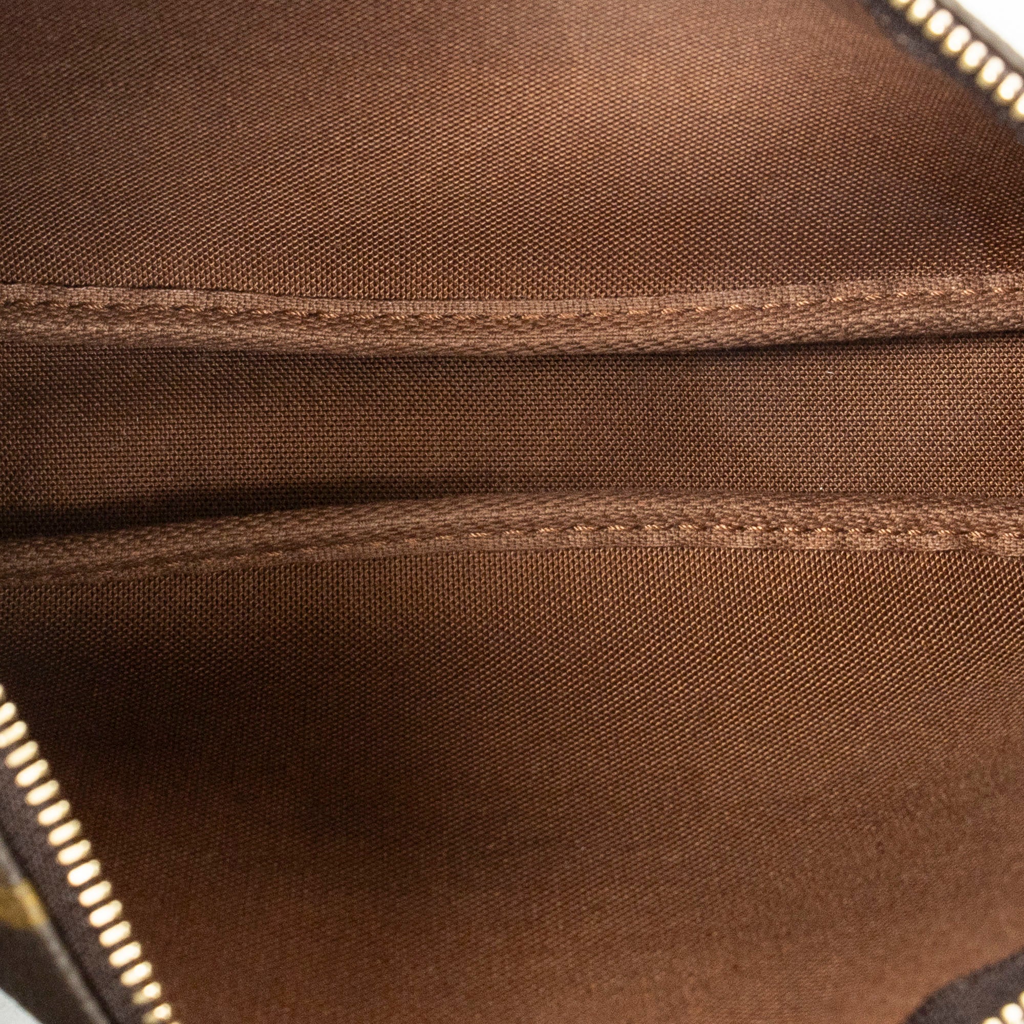 Handbag Accessory Pouch Brown Monogram Canvas