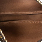 Handbag Accessory Pouch Brown Monogram Canvas