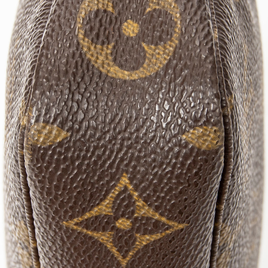 Handbag Accessory Pouch Brown Monogram Canvas