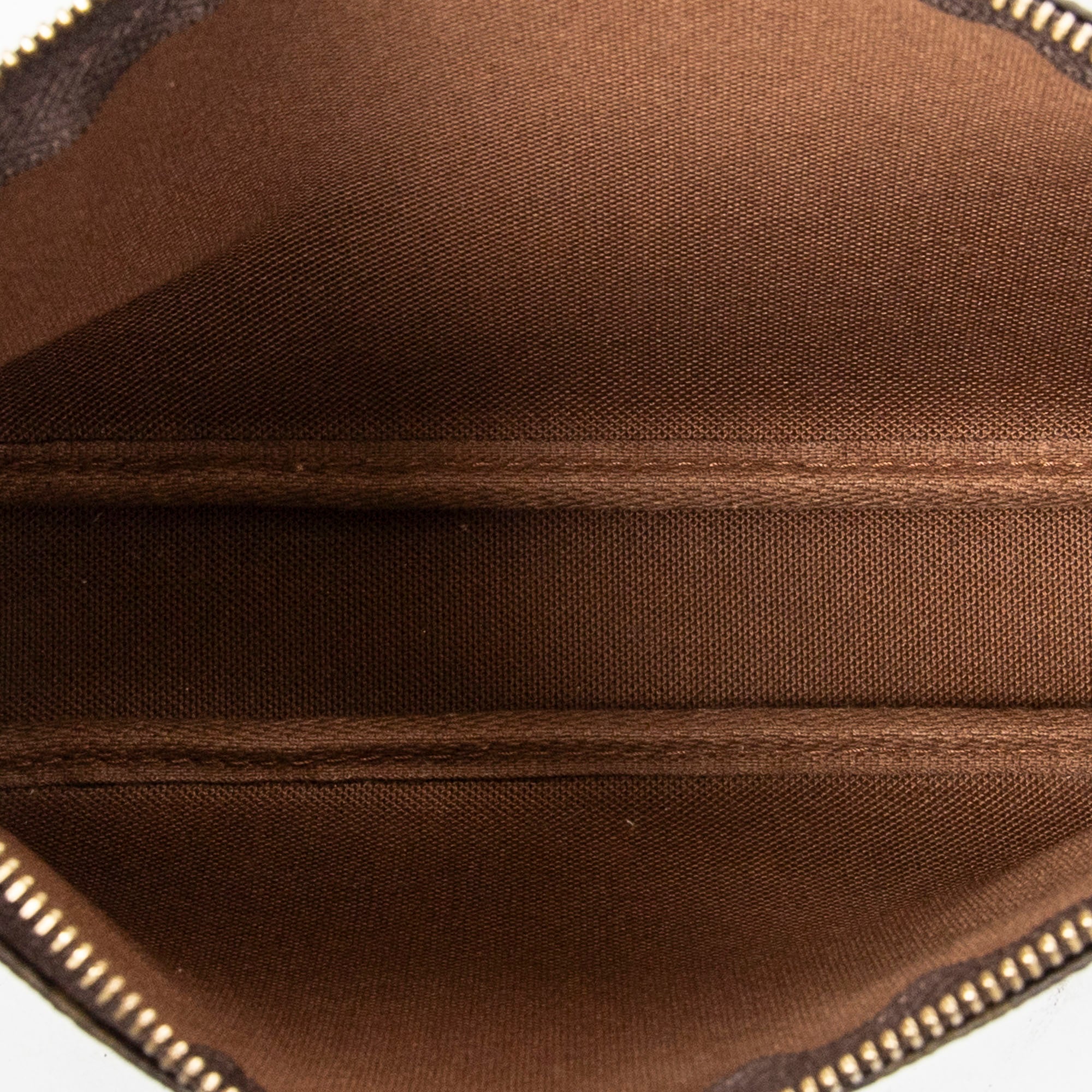 Handbag Accessory Pouch Brown Monogram Canvas