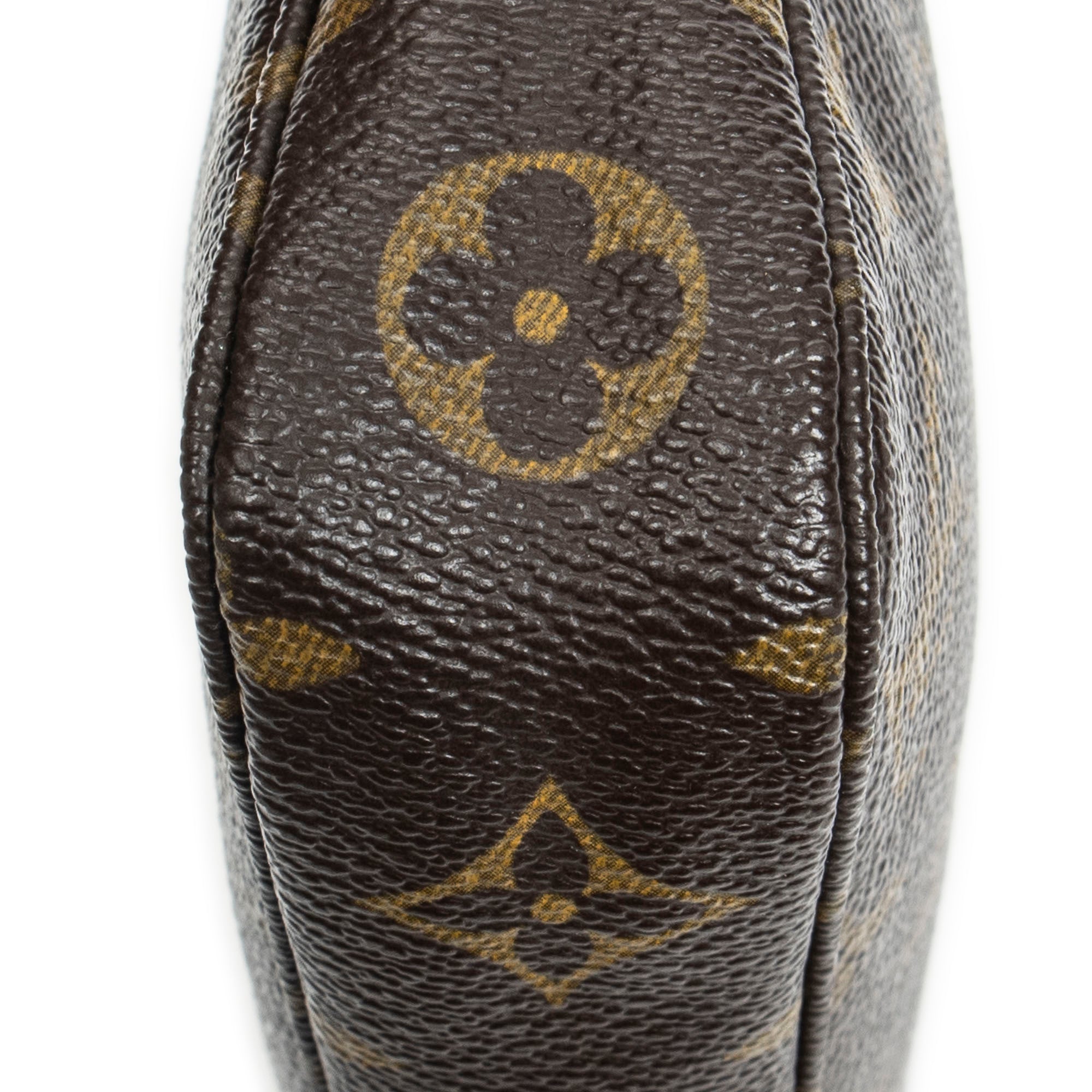 Handbag Accessory Pouch Brown Monogram Canvas