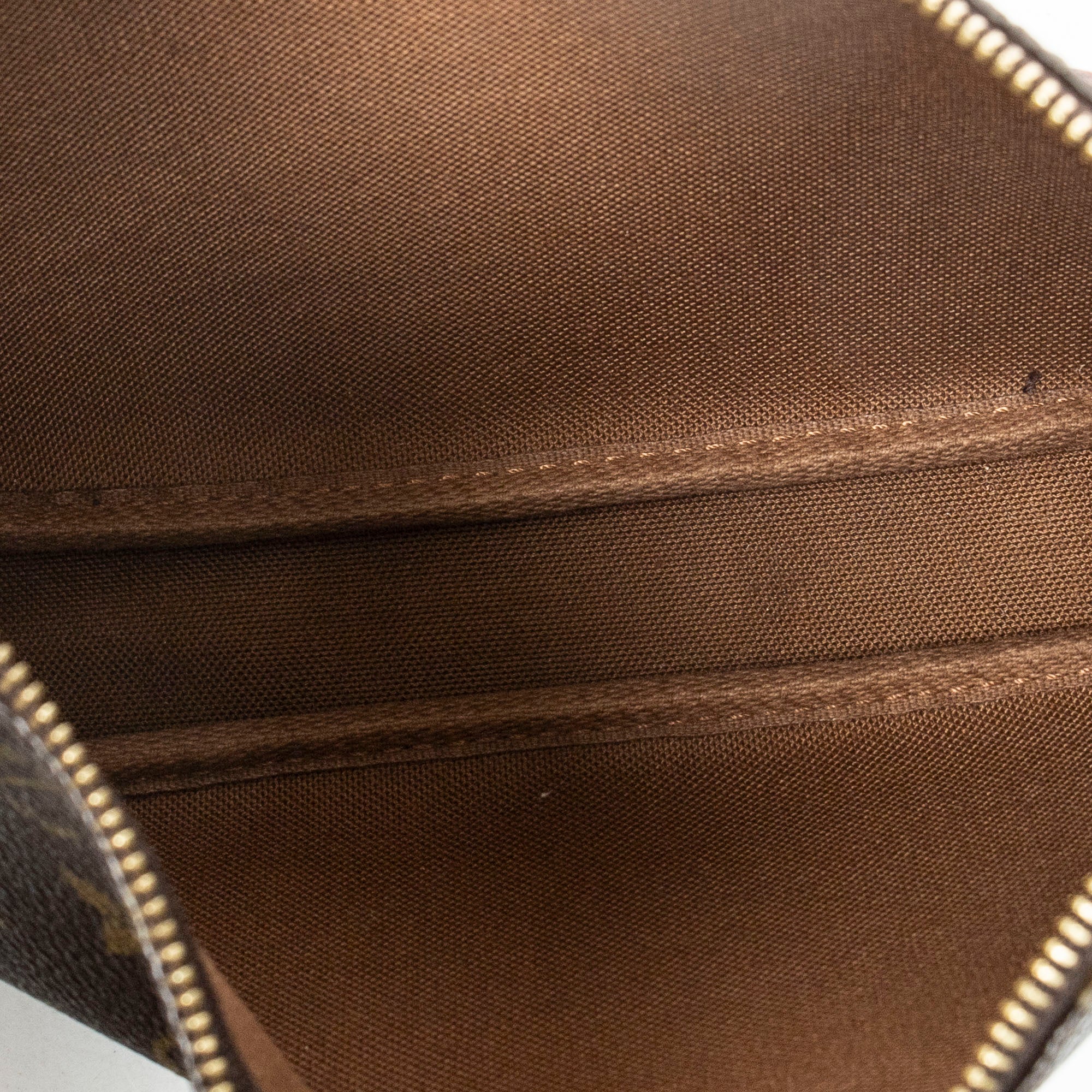 Handbag Accessory Pouch Brown Monogram Canvas