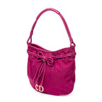 Shoulder Bag Bow Trotter Hobo Magenta Diorissimo Canvas