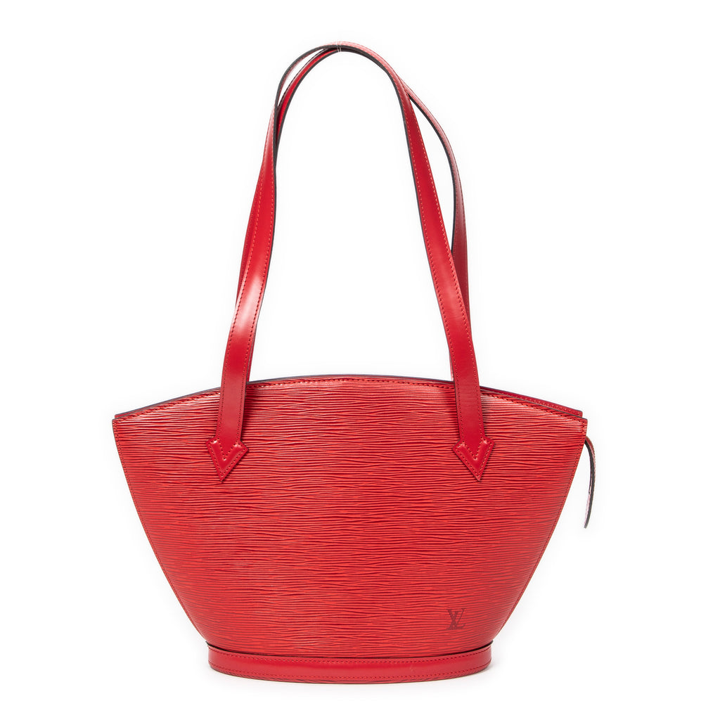 Shoulder Bag St-Jacques Long Straps PM Red Epi